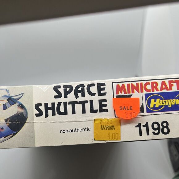 Hasegawa Minicraft Space Shuttle Plastic Model Kit #1198U - FACTORY SEALED - Picture 10 of 13
